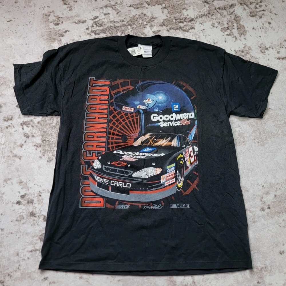 Vintage Dale Earnhardt Sr T Shirt XL NWT Kmart Deadstock NASCAR Competitors View